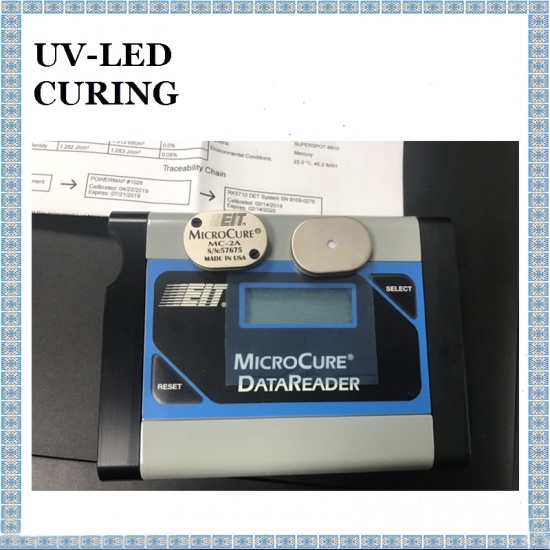 EIT MC-2A Radiometro UV DataReader Ultravioletti Illuminamento Strumento di Misura