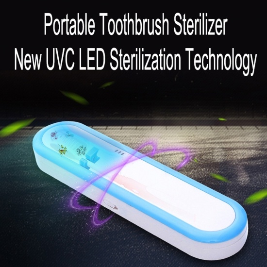 Portatile Ultravioletti Spazzolino da denti Sterilizzatore UV per la Disinfezione di Caso per il Bambino Home Business Hotel Travel Pack