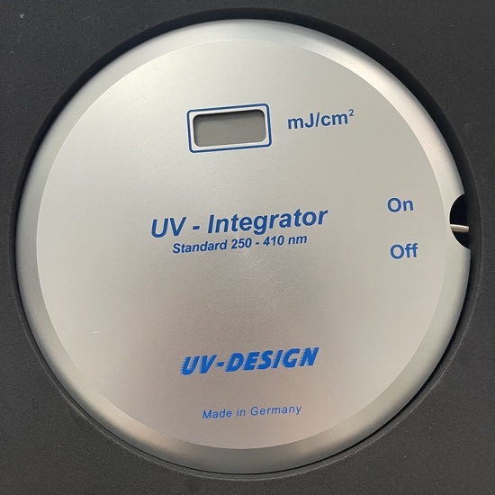  UV-Design UV Integrator 140 Strumento di misurazione dell'energia ad ultravioletti ad alta temperatura ad alta temperatura