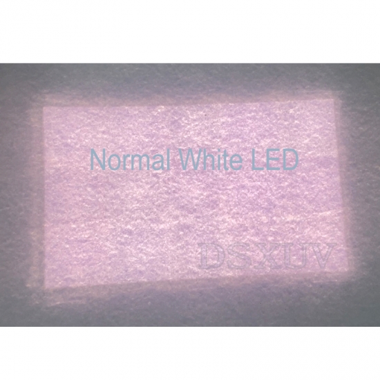 Modulo UVLED collimazione parallela sorgente luminosa lente illuminamento viola uniforme