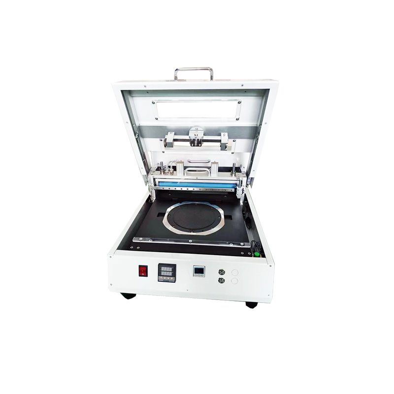 Macchina laminatrice per wafer da tavolo antistatica nera