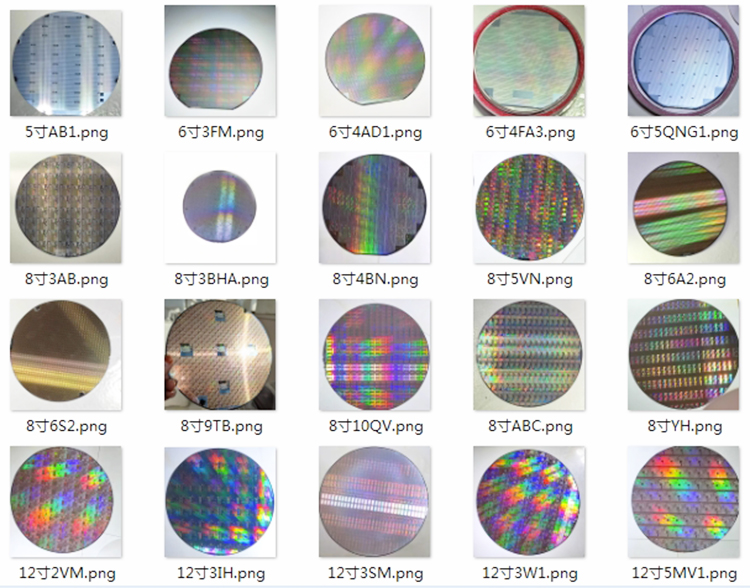 chip per test wafer fittizio