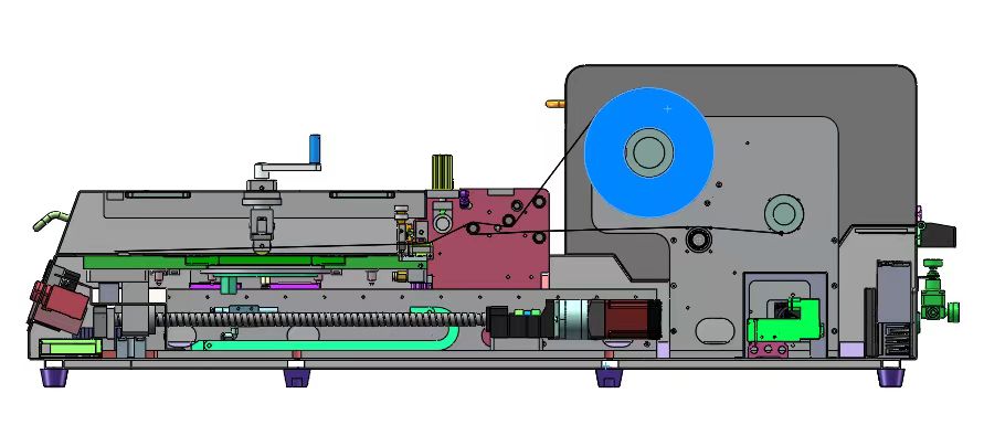 immagine dettagliata del montatore wafer