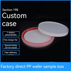 Scatola portaoggetti per wafer di silicio
