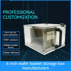 Cassetta di conservazione wafer da 6 pollici
