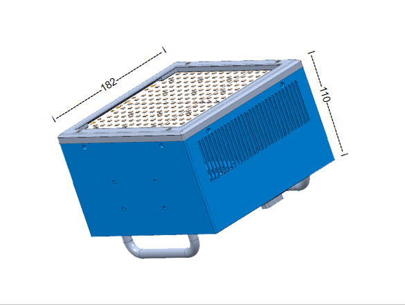 Lampada polimerizzatrice UV a LED portatile ad alta potenza